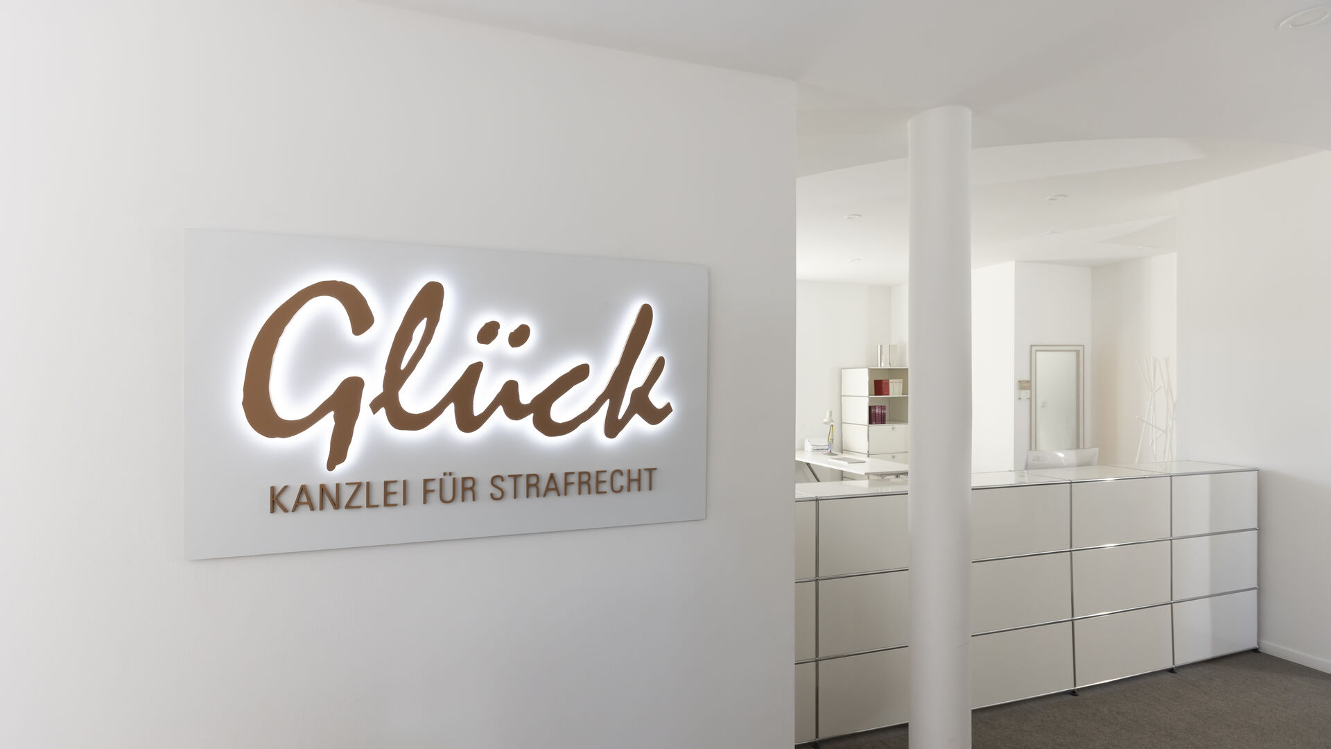 Kanzlei Glück in Schweinfurt - Eingang der Fachanwaltschaftskanzlei für Strafrecht