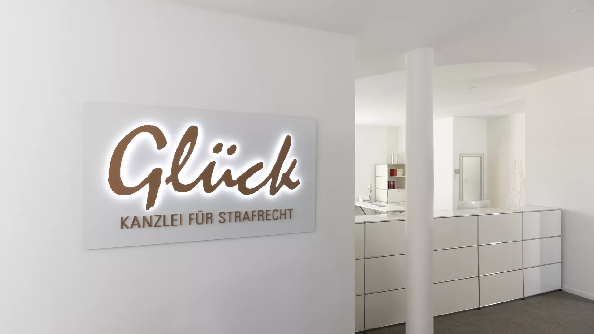 Kanzlei Glück in Schweinfurt - Eingang der Fachanwaltschaftskanzlei für Strafrecht