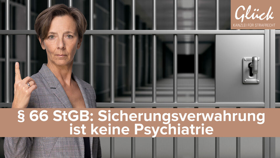 Haftzelle zur Darstellung der Sicherungsverwahrung § 66 StGB