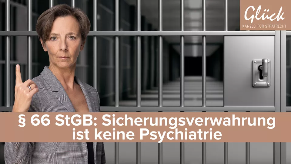 Haftzelle zur Darstellung der Sicherungsverwahrung § 66 StGB