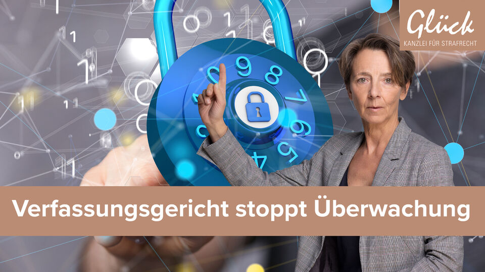 Codeschloss als Symbol für begrenzte staatliche Überwachnung