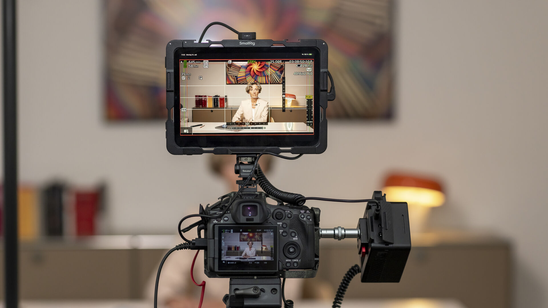 Rechtstipps-Videodreh in der Kanzlei für Strafrecht in Schweinfurt