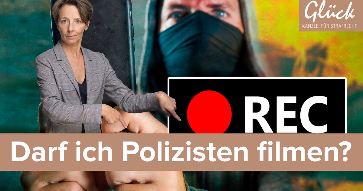 Fabelhafte Darf Man Polizisten Filmen Fotos