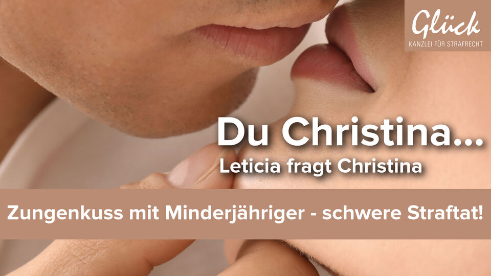 Sexualstrafrecht bei Minderjährigen symbolisch dargestellt durch Paar vor einem Kuss