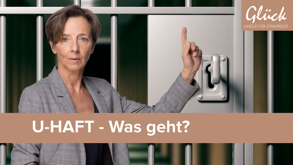 Untersuchungshaft in einer abgeschlossenen Haftzelle mit Gittertür