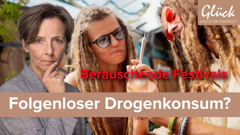 Drogenkonsum auf Festivals im Kontext einer Partyszene